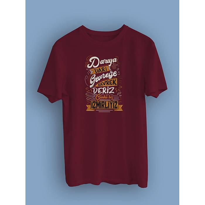 Darya Dar Gevree Gevrek Denir nk zmirliyiz(niseks Tirt)