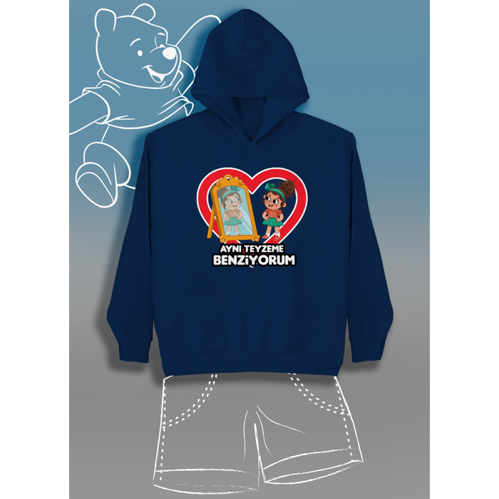 Ayn� Teyzeme Benziyorum (�niseks �ocuk Kap��onlu)