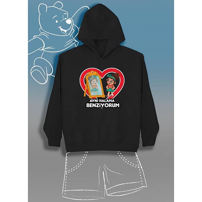 Ayn� Halama Benziyorum (�niseks �ocuk Kap��onlu)