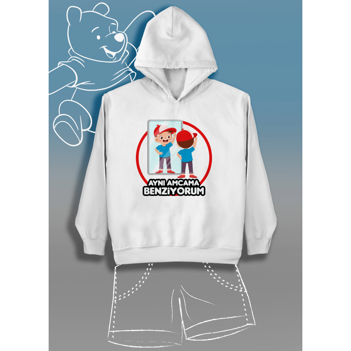 Ayn� Amcama Benziyorum (�niseks �ocuk Kap��onlu)