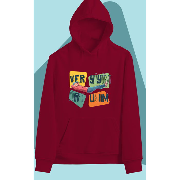 Ver Yiyim rt Uyuyim(niseks Kaponlu)