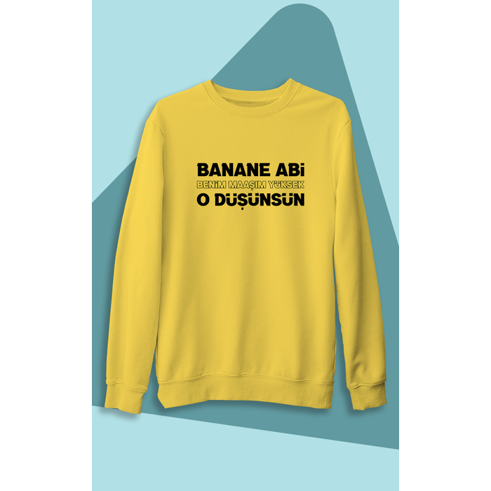 Banane Abi Benim Maa��m Y�ksek (�niseks Kap��onsuz)