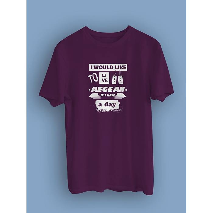 I Would Like To Aegean(niseks Tirt)