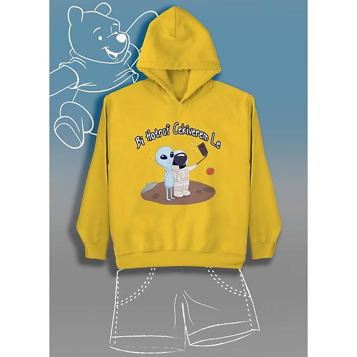 Bi Hotraf �ekiverem Uzayl�   (�niseks �ocuk Kap��onlu)