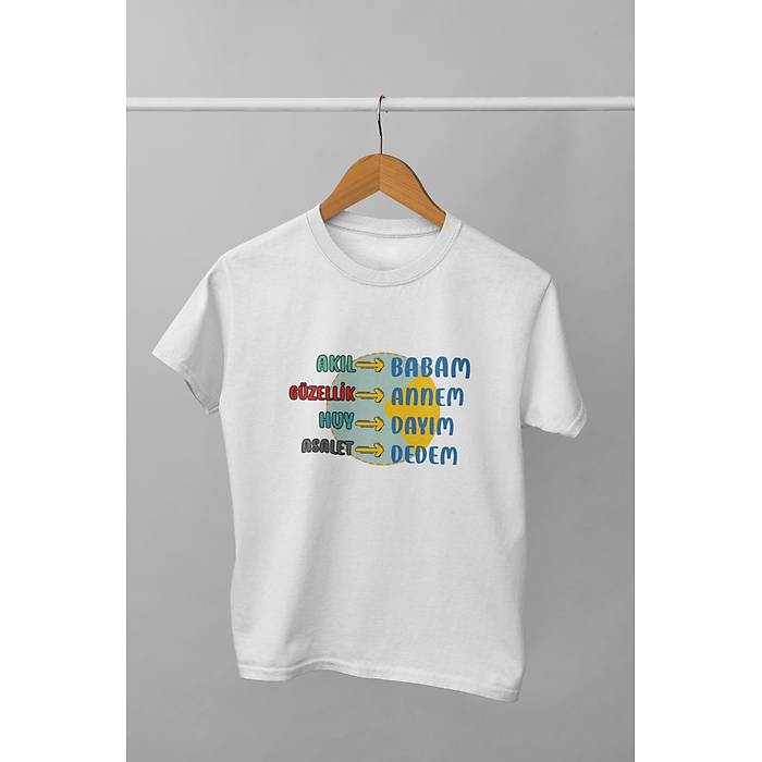 Babam Annem Day�m Dedem (�niseks  �ocuk Ti��rt)