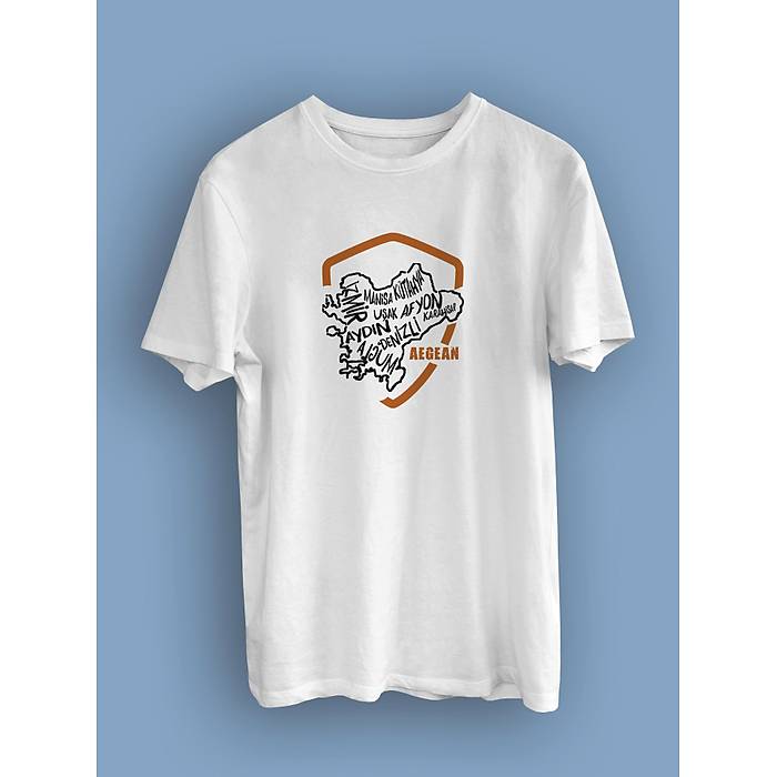 Ege Tpografik Harita(niseks Tirt)