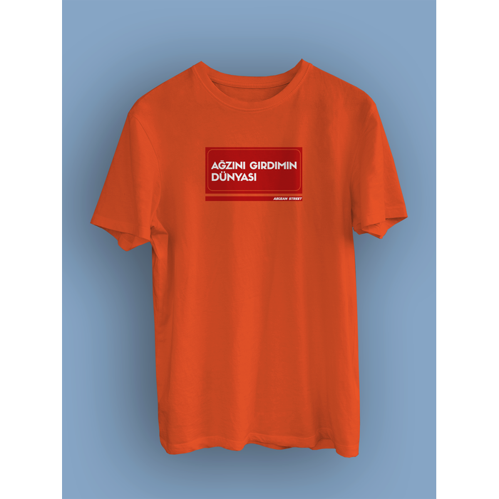 Azn Grdmn Dnyas  Sokak Tabelas (niseks Tirt)