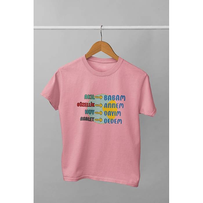 Babam Annem Day�m Dedem (�niseks  �ocuk Ti��rt)
