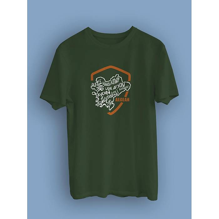 Ege Tpografik Harita(niseks Tirt)