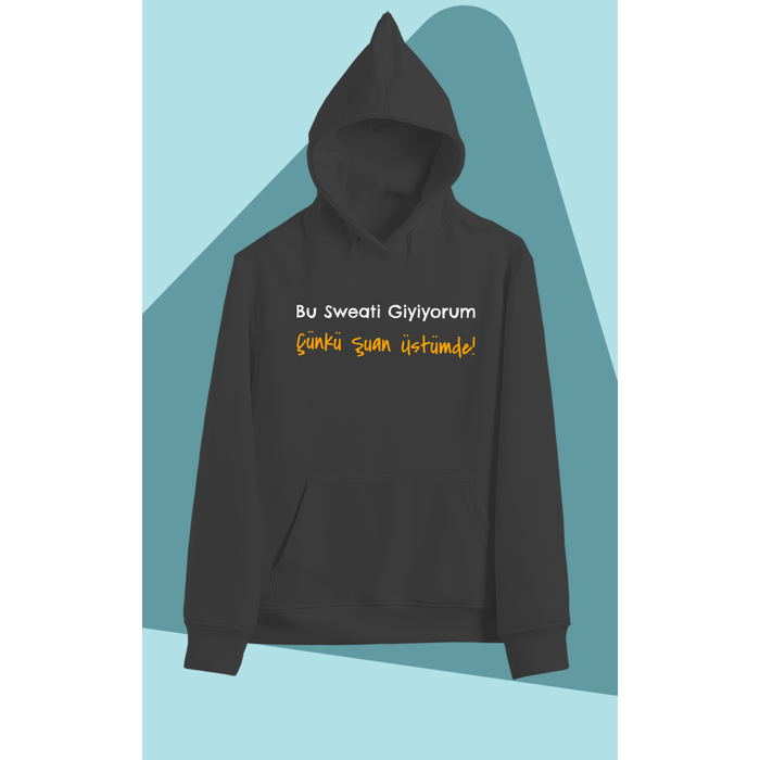 Bu Sweati Giyiyorum ��nk� �uan �st�mde (�niseks Kap��onlu)