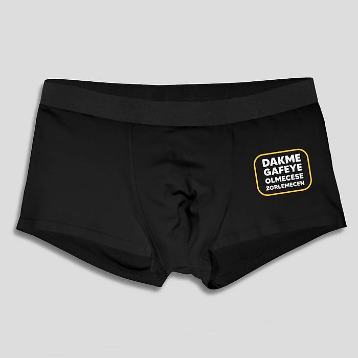 Dakme Gafeye Olmecese Zorlemecen (Erkek Boxer)