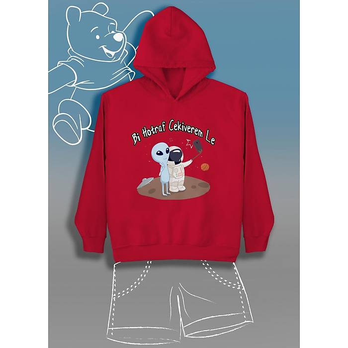 Bi Hotraf �ekiverem Uzayl�   (�niseks �ocuk Kap��onlu)