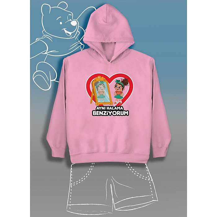 Ayn� Halama Benziyorum (�niseks �ocuk Kap��onlu)