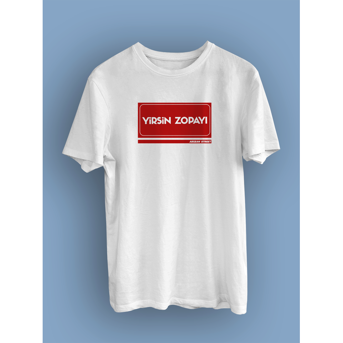 Yirsin Zopay Sokak Tabelas (niseks Tirt)