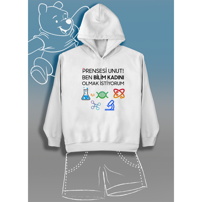 Prensesi Unut Bilim Kadn Olmak stiyorum (niseks ocuk Kaponlu)