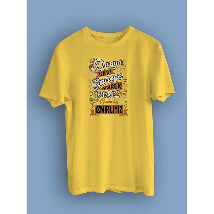 Darya Dar Gevree Gevrek Denir nk zmirliyiz(niseks Tirt)