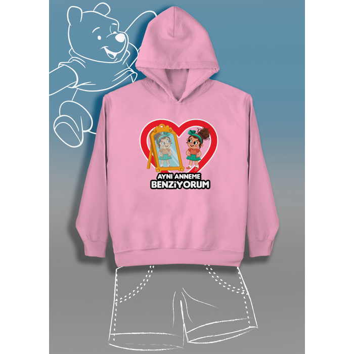 Ayn� Anneme Benziyorum (�niseks �ocuk Kap��onlu)