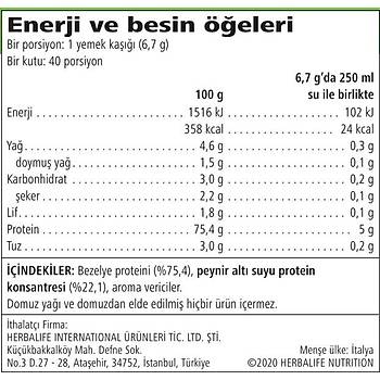 Herbalife Pro-Boost Yksek Proteinli ecek Tozu