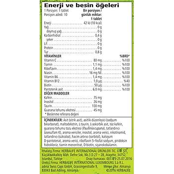 Herbalife Liftoff Efervesan ecek - Limon Aromal