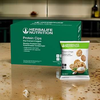 Herbalife Protein Cips Eki Kremal & Soanl (10 Adet x 30gr)