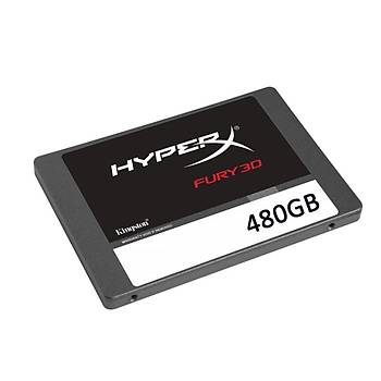480GB KINGSTON HYPERX FURY 3D 500/500MBs SSD KC-S44480-6F