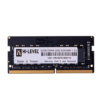 32GB DDR4 3200Mhz SODIMM 1.2V HLV-SOPC25600D4/32G HI-LEVEL
