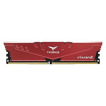 Team T-Force Vulcan Z Red 8GB (1x8GB) 3200MHz CL16 Gaming Ram DDR4 (TLZRD48G3200HC16C01)