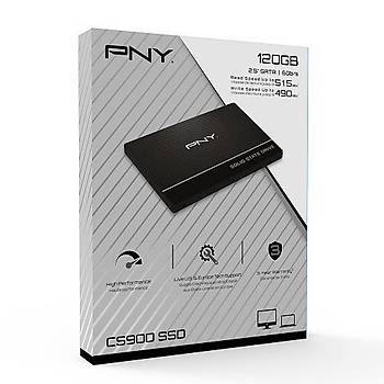 120 GB PNY CS900 2,5" SATA III  515-490 MB/s SSD 