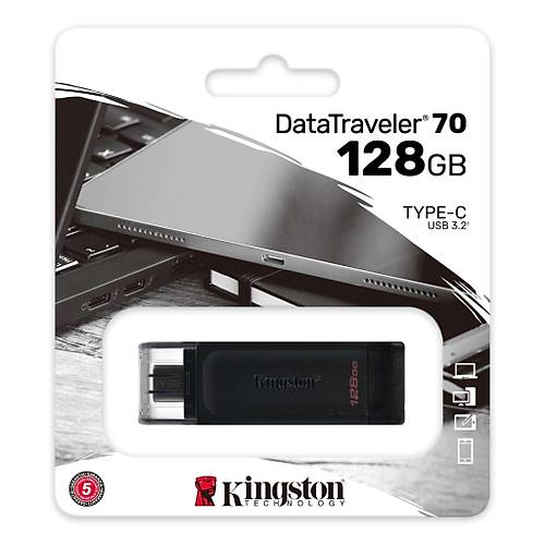 128GB USB-C 3.2 GEN1 DT70/128GB KINGSTON