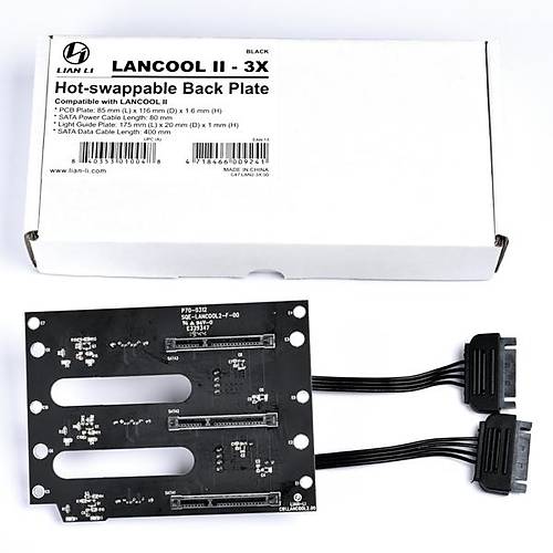 LAN L LANCOOL II -3X HDD/SSD DETRME KT