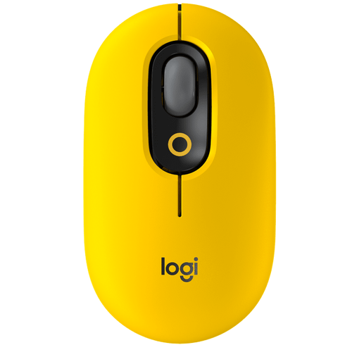 LOGITECH POP MOUSE WTH EMOJ BLAST YELLOW 910-006546
