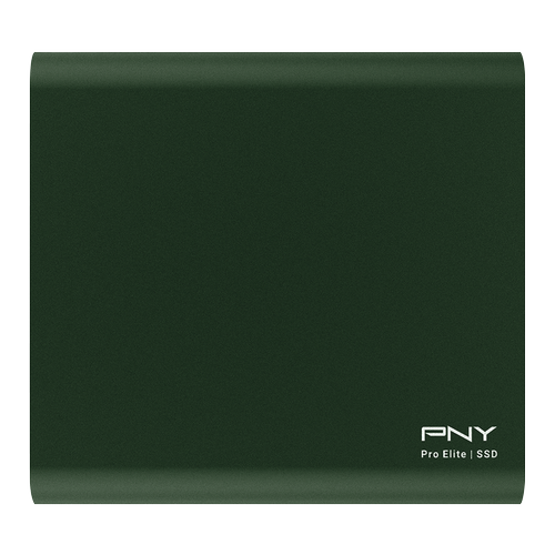PNY Pro Elite Yeþil 500 GB 865/875MB/s USB 3.2 Gen 2 Type-C Taþýnabilir SSD (PSD0CS2060GN-500-RB)