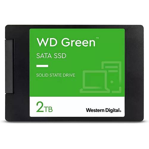 2TB WD GREEN 2.5" 545/465MB/s WDS200T2G0A SSD