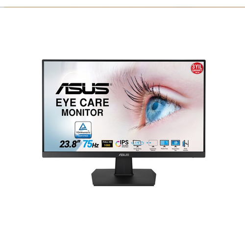 ASUS VA24EHE 23.8 IPS FREESYNC 1920x1080 5MS 75HZ HDMI VGA VESA