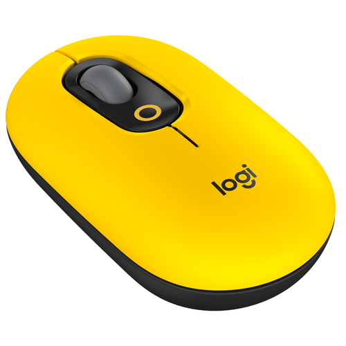LOGITECH POP MOUSE WTH EMOJ BLAST YELLOW 910-006546