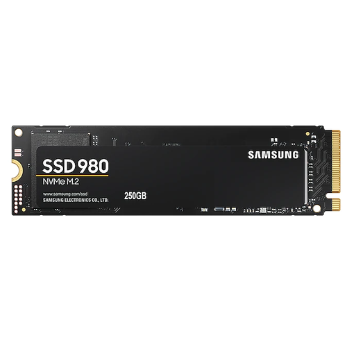 250GB SAMSUNG 980 2900/1300MB/s M.2 NVMe MZ-V8V250BW