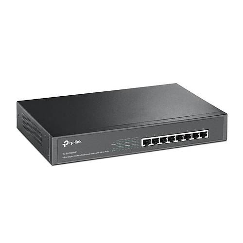 TP-LINK TL-SG1008MP 8PORT 10/100/1000 YNETLEMEZ POE SWITCH