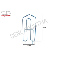 Izgara Boru Rezistans 1000W 220V