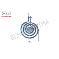 3 D�n��l� Yuvarlak Ocak Rezistans� - 1250W-240V & 940W-208V