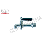 ayset Semaver Musluk Metal evirmeli Byk Gstergesiz No 1 - CK010104