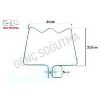 Ar�elik Turbo F�r�n Rezistans M Tipi 220V 1350W