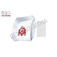 Aeroflow Miele Fjm Tipi Uyumlu Toz Torbası Hyclean 3D (Dörtlü Paket)