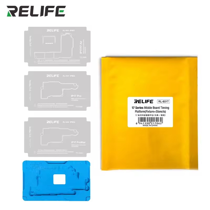 Relife iPhone 17 Serisi Birleştirme Kalıbı (RL-601T Modelinde kullanılabilir)