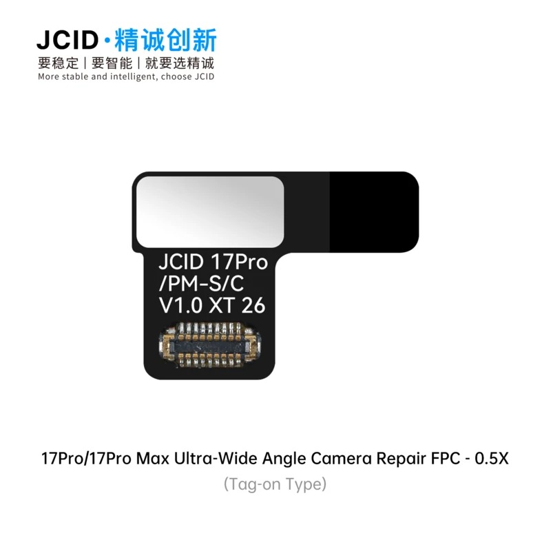 JC iPhone 17Pro/Promax Ultra Wide Angle Camera Repair FPC (Tag-on) (0.5x Kameralar için)