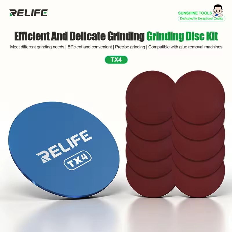 Relife TX4 Zımpara Seti (Dramel ile birlikte kullanılır!)