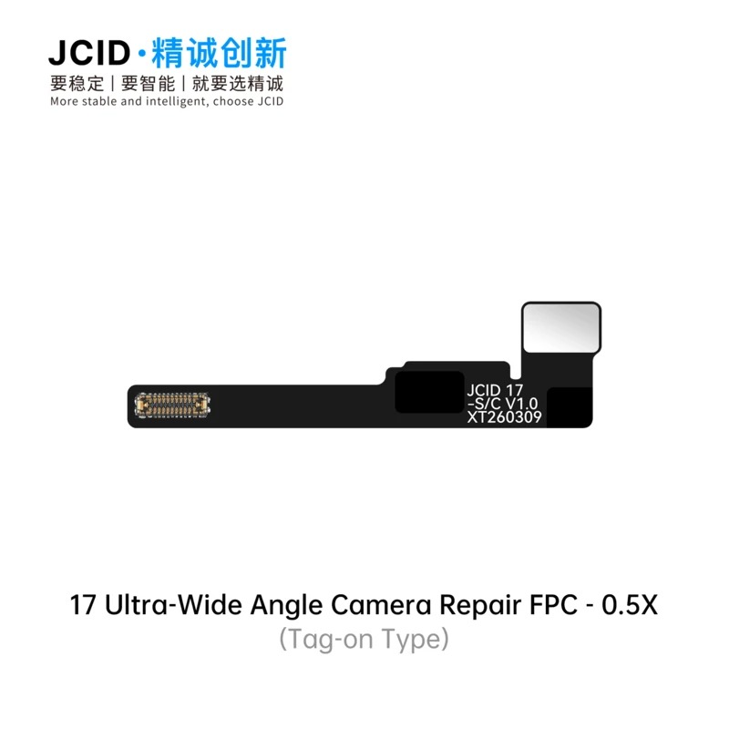 JC iPhone 17 Ultra Wide Angle Camera Repair FPC (Tag-on) (0.5x Kameralar için)