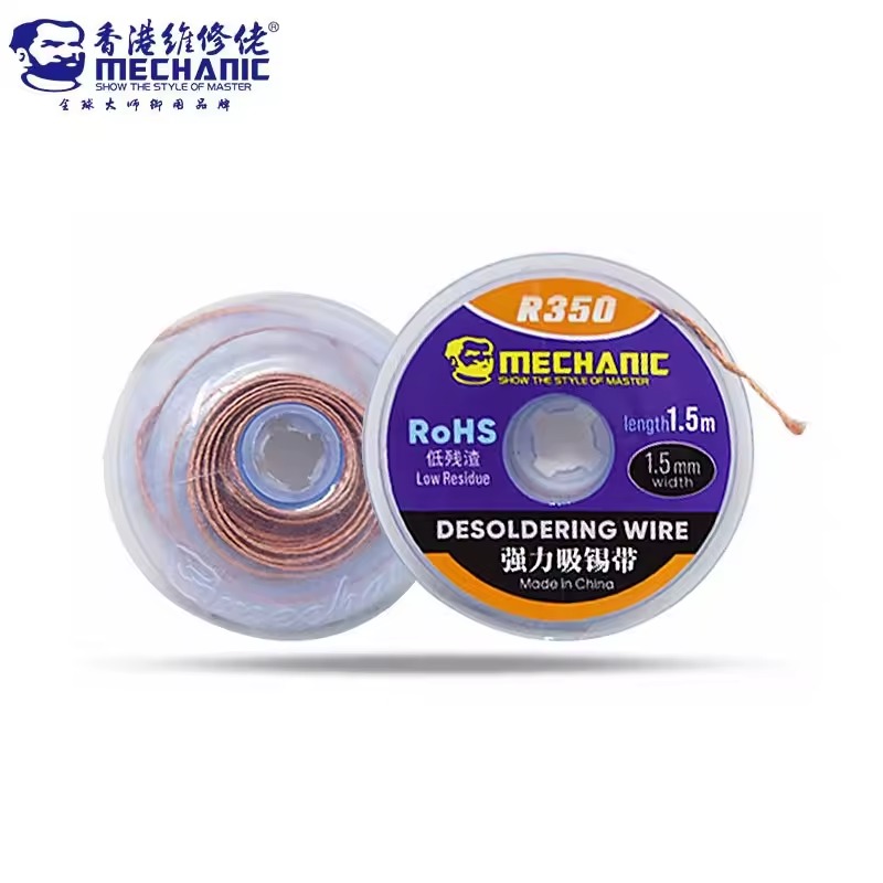 Mechanic R350 Lehim Çekme Teli (1.5m / 1.5mm)
