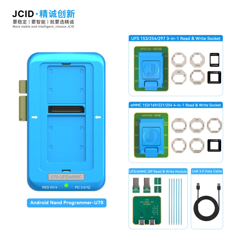 JC U70 Gen2 Android UFS / ISP Programlayıcı