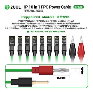2UUL PW10 iPhone Power Kablo (7-17PM aras� modelleri destekler!)