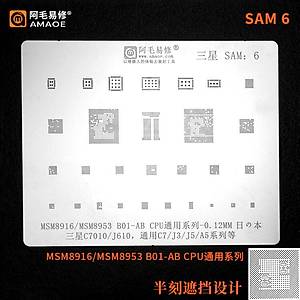 Amaoe SAM 6 / MSM8916 / MSM8953 B01-AB CPU / C7010 / J610 / C7 / J3 / J5 / A5